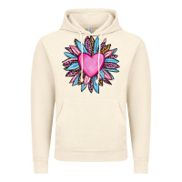 Vintage Artic valentine's day sunflower olivia Vintage Hoodie - OliviaCreatesArt