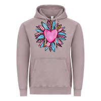 Vintage Zinc valentine's day sunflower olivia Vintage Hoodie - OliviaCreatesArt