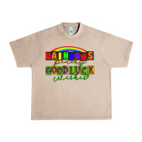 French Oak Rainbows pinches good luck wisher St. Patrick's Urban Heavy Tee - CowGirlArtShop