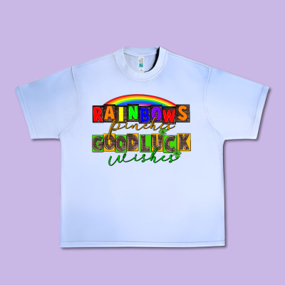 Rainbows Pinches Good Luck Wisher St. Patrick's Urban Heavy Tee Designed By Cowgirlartshop