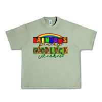 Oil Green Rainbows pinches good luck wisher St. Patrick's Urban Heavy Tee - CowGirlArtShop
