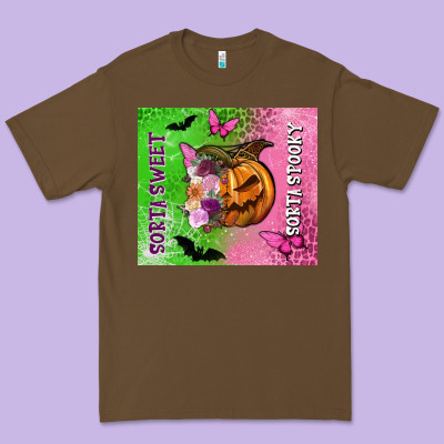 Sorta Sweet Sorta Spooky Premium Tee Designed By Nancycooperartshop