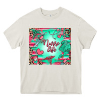 Cream nurse life Heavy Core Tee - RanaPortraitStore