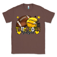 Chestnut Touchdown season American Football yellow team Classic Tee - HowdyJamesFarm