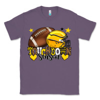 Lavender Touchdown season American Football yellow team Classic Tee - HowdyJamesFarm