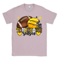 Lilac Touchdown season American Football yellow team Classic Tee - HowdyJamesFarm