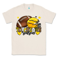 Natural Touchdown season American Football yellow team Classic Tee - HowdyJamesFarm