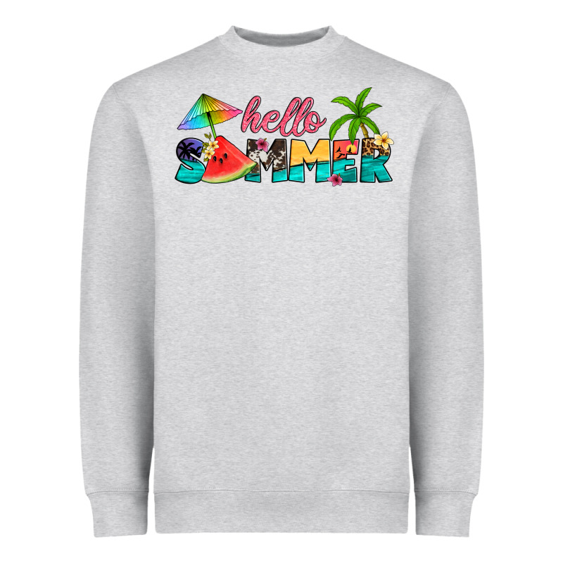 Hello Summer Heavyweight Sweatshirt by Artiststas | Teevron