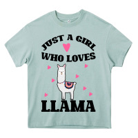 Arona Llama Just A Girl Who Loves Llamas Heavy Core Tee - Bettercallsaul