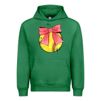 Emerald coquette softball bow Urban Hoodie - JahusDesignShop