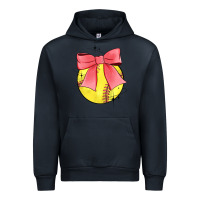 Navy coquette softball bow Urban Hoodie - JahusDesignShop