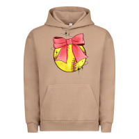 Pigment Burro coquette softball bow Urban Hoodie - JahusDesignShop