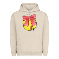 Pigment French Oak coquette softball bow Urban Hoodie - JahusDesignShop