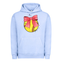 Pigment Grape Ice coquette softball bow Urban Hoodie - JahusDesignShop