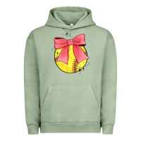 Pigment Oil Green coquette softball bow Urban Hoodie - JahusDesignShop