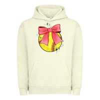 Pigment Pistachio coquette softball bow Urban Hoodie - JahusDesignShop