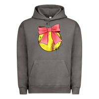 Pigment Tornado coquette softball bow Urban Hoodie - JahusDesignShop