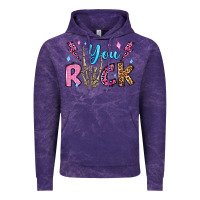 Cloud Purple you rock valentine's day olivia Vintage Hoodie - OliviaCreatesArt