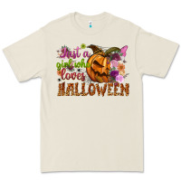 Bone Just a girl who loves Halloween Premium Tee - NancyCooperArtShop