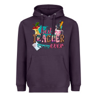 Plum best teacher ever Heavyweight Hoodie - AdoDesignShop
