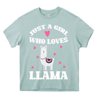 Arona Llama Just A Girl Who Loves Llamas Heavy Core Tee - Bettercallsaul