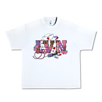 White valentines day lvn Urban Heavy Tee - RanaPortraitStore