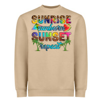 Mushroom sunrise sunburn sunset repeat Heavyweight Sweatshirt - Artiststas