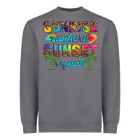 Storm sunrise sunburn sunset repeat Heavyweight Sweatshirt - Artiststas
