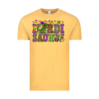 Vintage Mustard Mardi Saurus Vintage Tee - HowdyJamesFarm