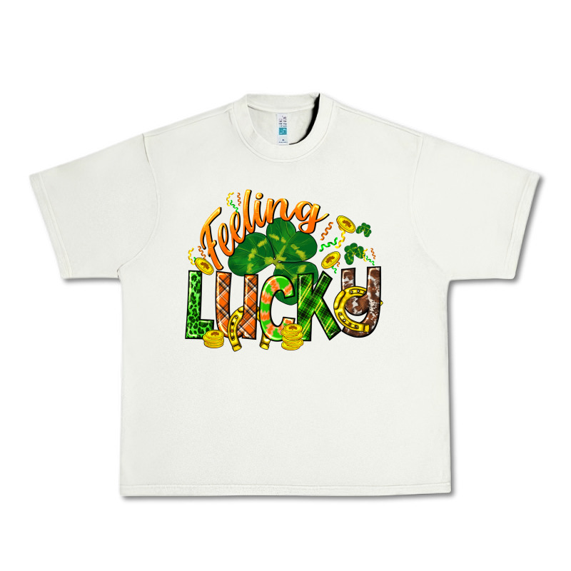 Feeling Lucky St. Patrick's Day Urban Heavy Tee by CowGirlArtShop | Teevron