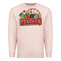 Pale Pink race teacher Premium Sweatshirt - AdoDesignShop