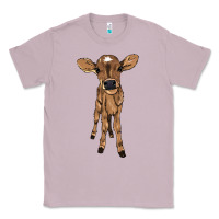 Lilac Baby cow Classic Tee - HowdyJamesFarm