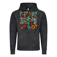 Vintage Black western free bird Vintage Hoodie - OliviaCreatesArt