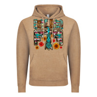 Vintage Coffee western free bird Vintage Hoodie - OliviaCreatesArt