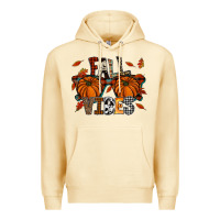 Pina Colada autumn style with pumpkins Premium Hoodie - CowhideDigitalArt