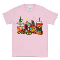 Bubblegum Pink Christmas coffee cups with Labrador Classic Tee - RanaPortraitStore