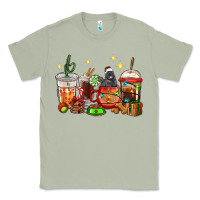 Matcha Christmas coffee cups with Labrador Classic Tee - RanaPortraitStore