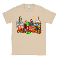 Mushroom Christmas coffee cups with Labrador Classic Tee - RanaPortraitStore