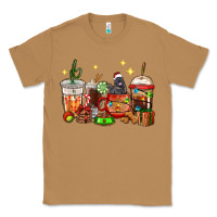 Toasted Coconut Christmas coffee cups with Labrador Classic Tee - RanaPortraitStore
