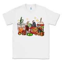 White Christmas coffee cups with Labrador Classic Tee - RanaPortraitStore