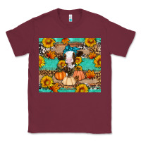 Burgundy Cow fall pumpkin Classic Tee - Artiststas