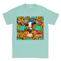 Seafoam Cow fall pumpkin Classic Tee - Artiststas