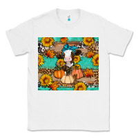 White Cow fall pumpkin Classic Tee - Artiststas