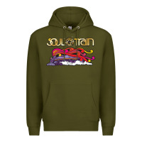 Army Green Soul Train Premium Hoodie - maiPhamDesign