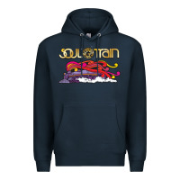 Navy Soul Train Premium Hoodie - maiPhamDesign