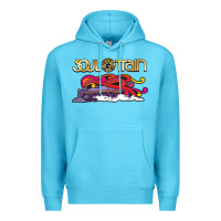 Ocean Blue Soul Train Premium Hoodie - maiPhamDesign