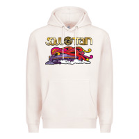 Pale Pink Soul Train Premium Hoodie - maiPhamDesign