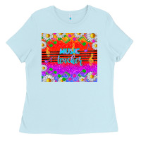 Baby Blue rainbow music teacher Ladies Tee - TumblerDesignByShophia
