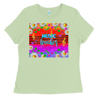 Matcha rainbow music teacher Ladies Tee - TumblerDesignByShophia
