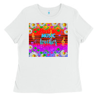 White rainbow music teacher Ladies Tee - TumblerDesignByShophia